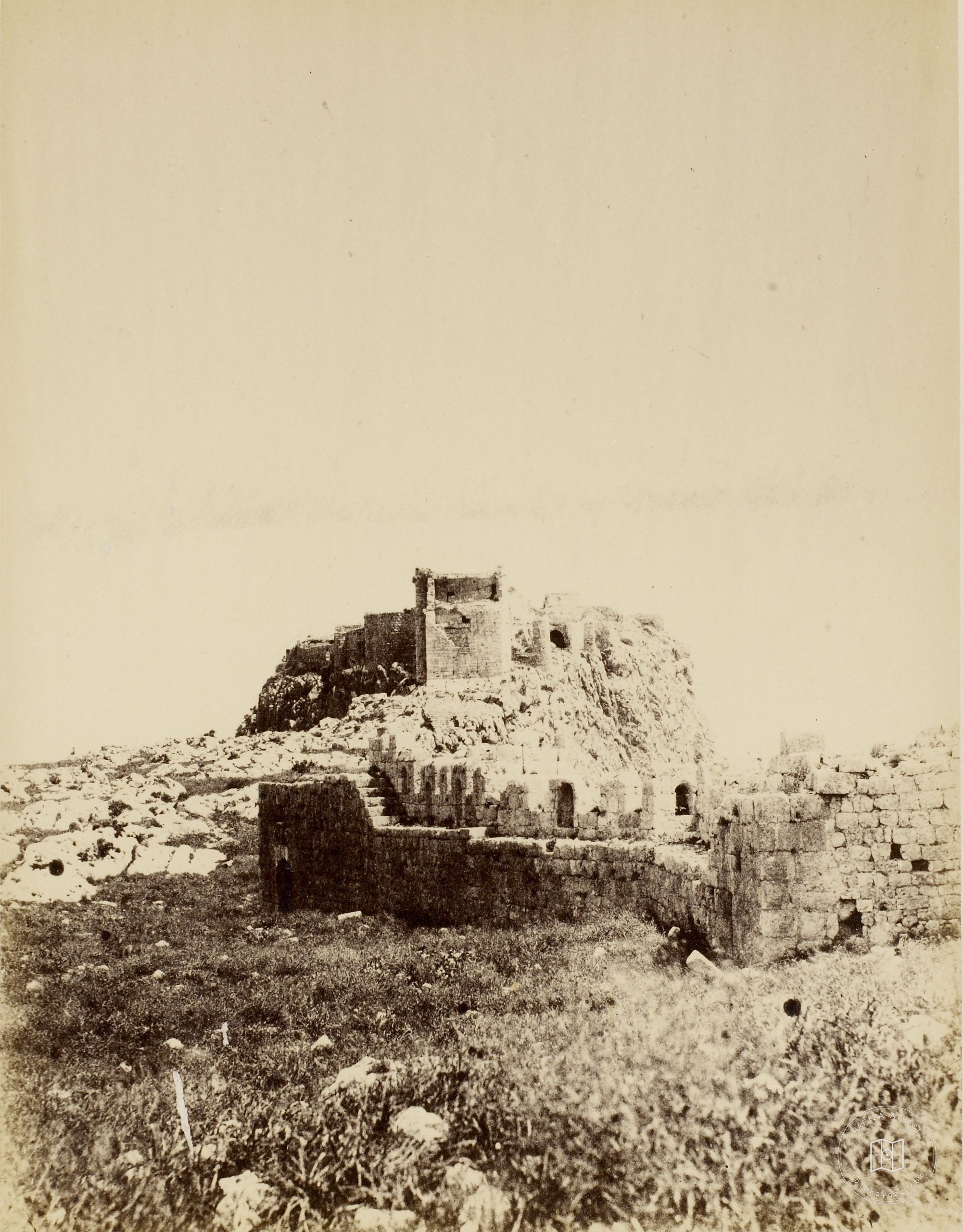 Anazarva Kalesi Sur Duvarları / 1874 / Adana