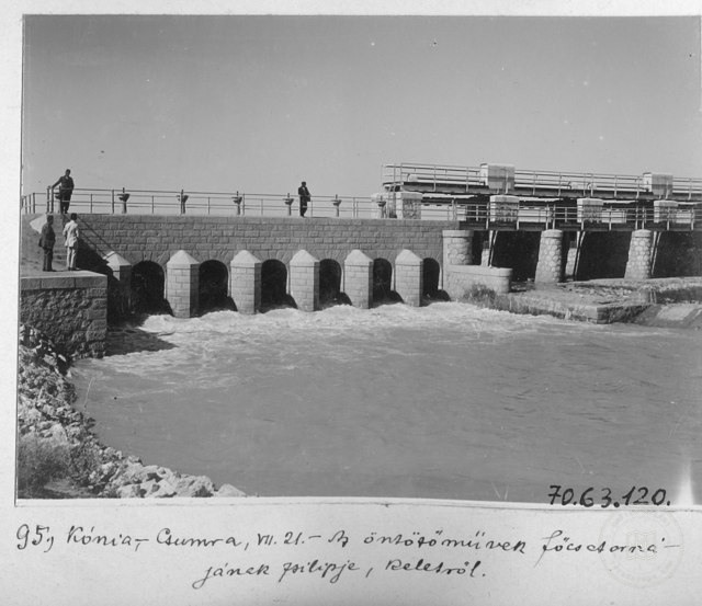 Çumra Irrigation Channels Covers / Konya / 1914