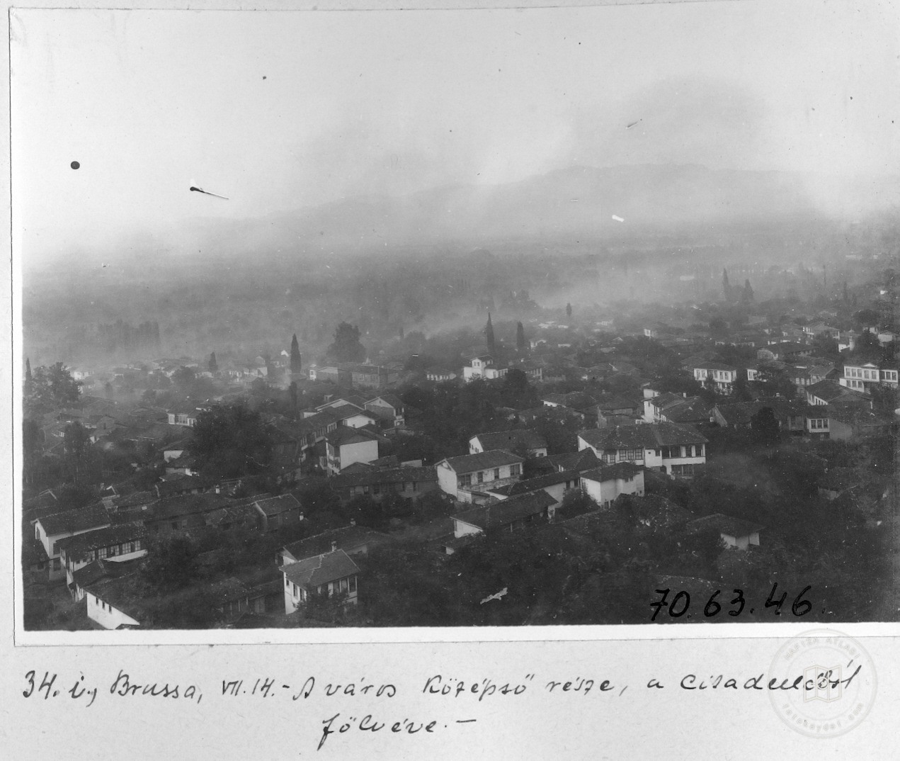 Kale'den Bursa / 1914