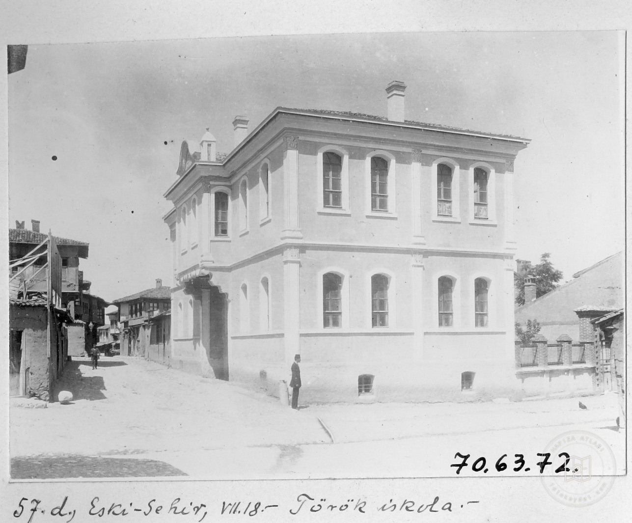Eskişehir'de Bir Okul Binası / 1914