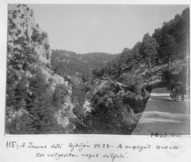 Gülek Boğazı Güneye İniş / 1914