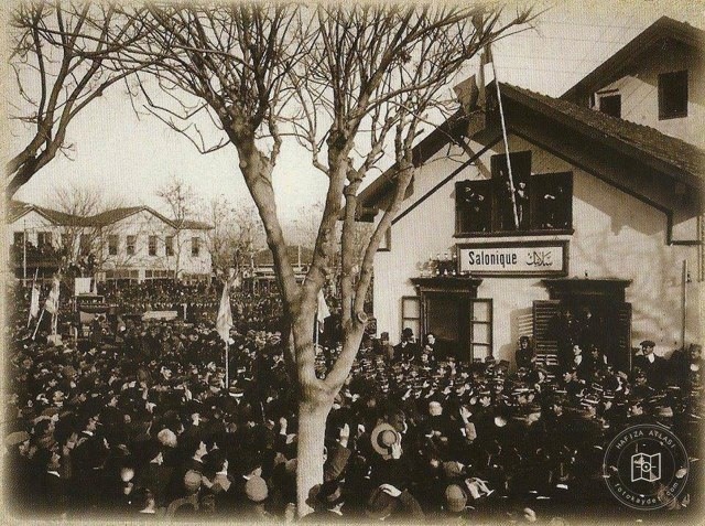 Selanik train Station / 27 October 1912