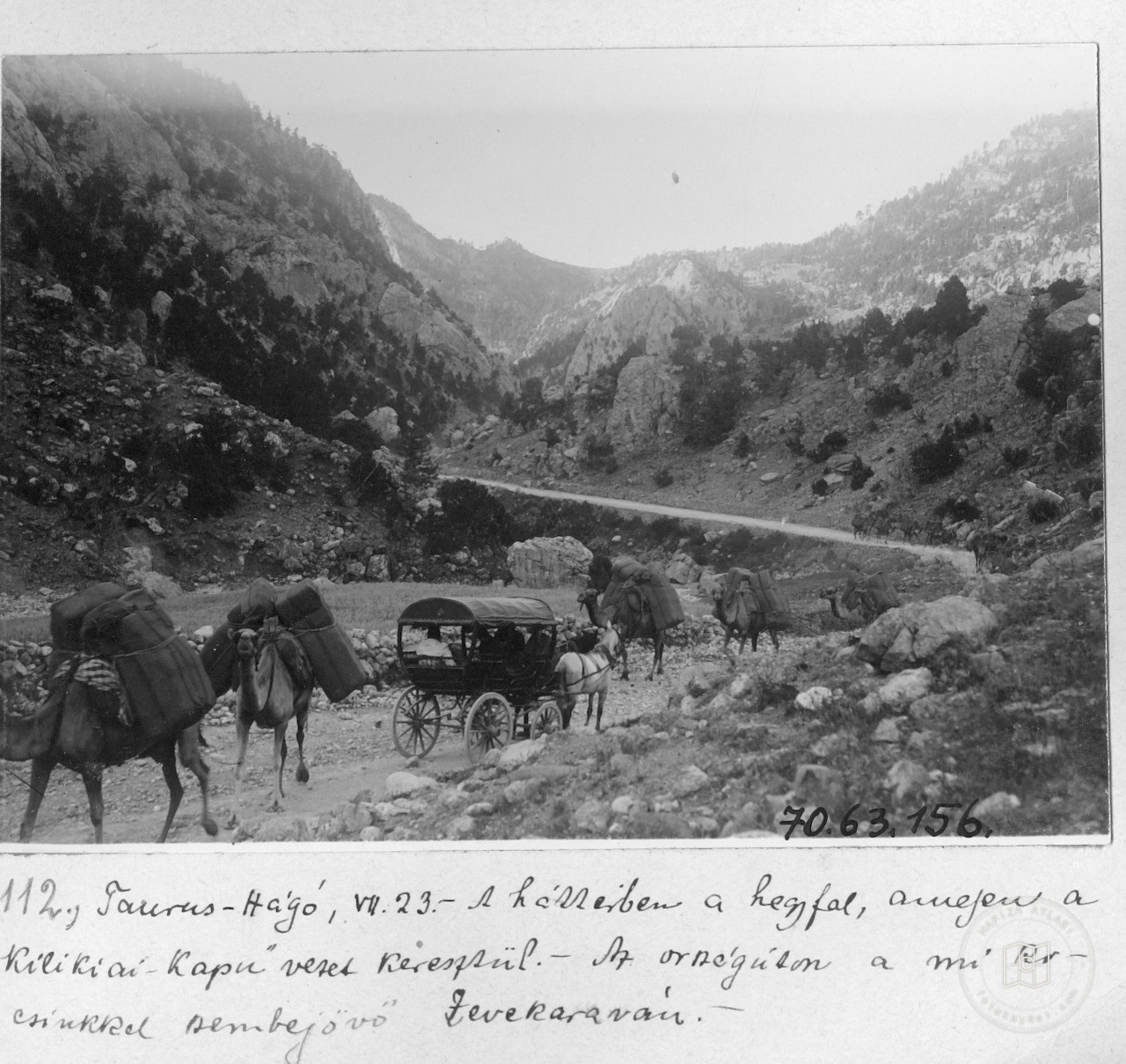 Gülek Boğazı Geçişi / 1914