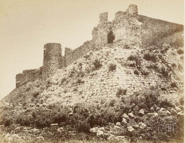 Toprakkale Castle View from North / Osmaniye 1874