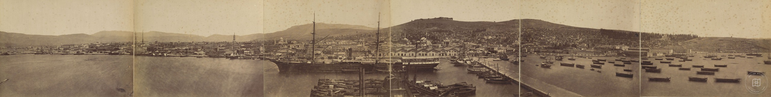 Panoramic Izmir 1880