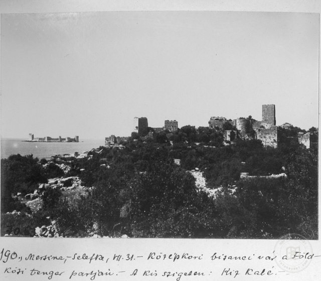 Korykos Ancient City and Daughter, Mersin / 1914