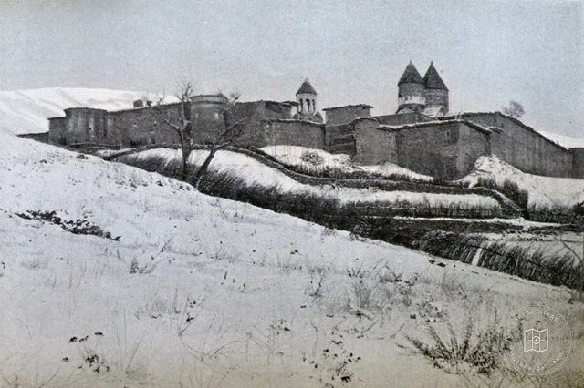 Mush’s St Garabed Monastery (Source: H.F.B. Lynch, Armenia. Travels and Studies, Vol. II, London, 1901)