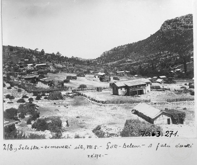 Gökbelen Village North Coast, Silifke / 1914