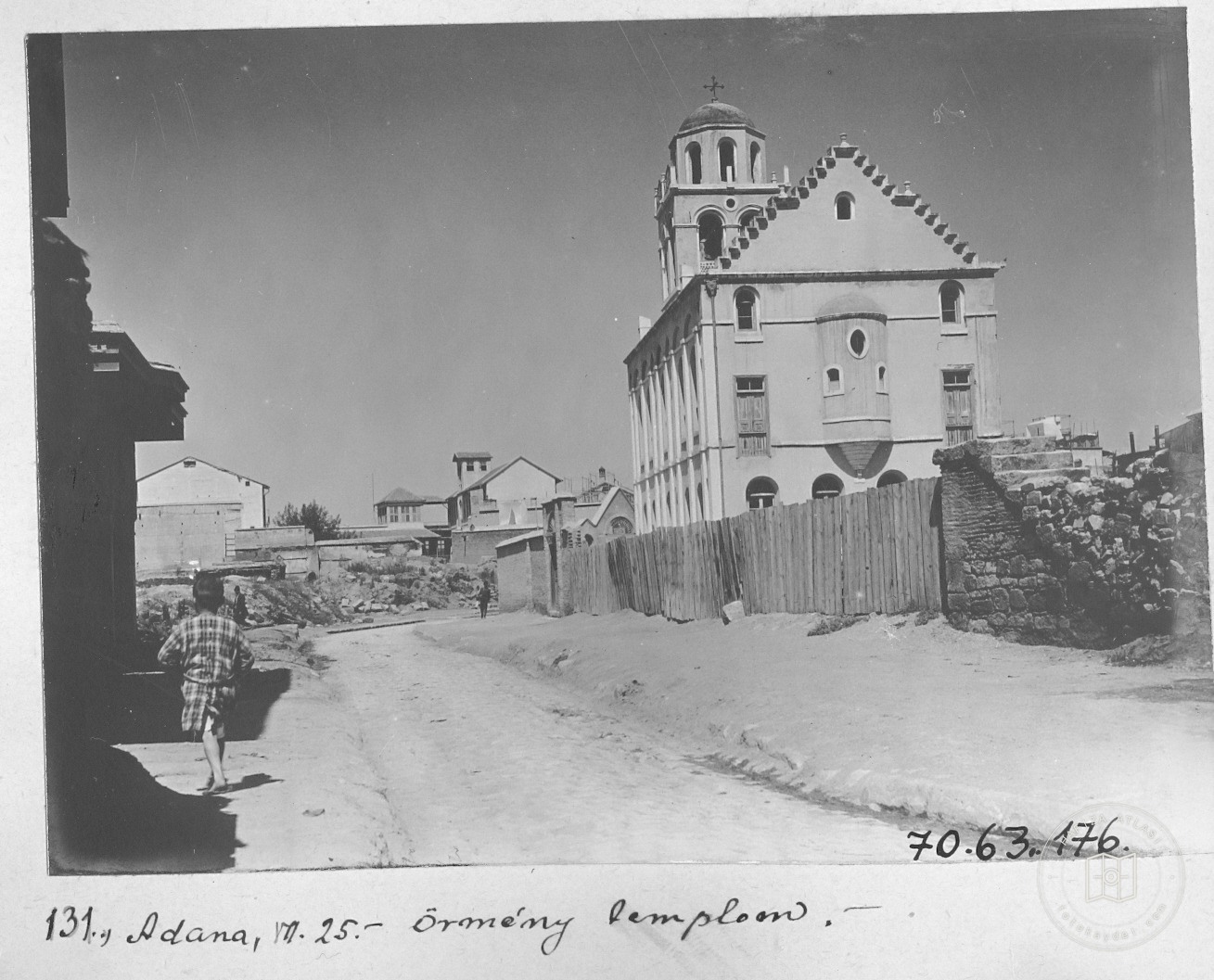 Ermeni Mahallesi ve Kilisesi, Adana / 1914