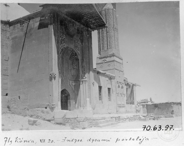 İnce Minareli Medrese Girişi, Konya / 1914