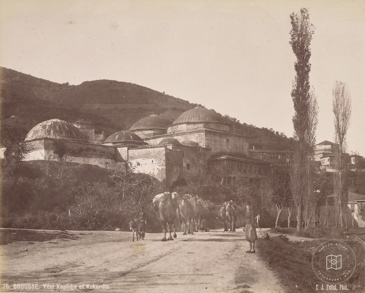 Bursa Sulphur Coateds , C.J. Fettel Photo / 1870′s