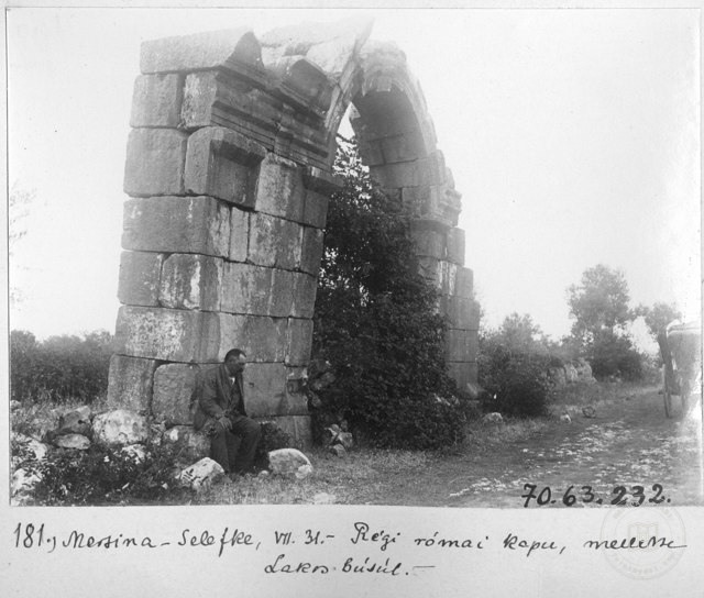 Old Rome Gate , Silifke Nears / 1914