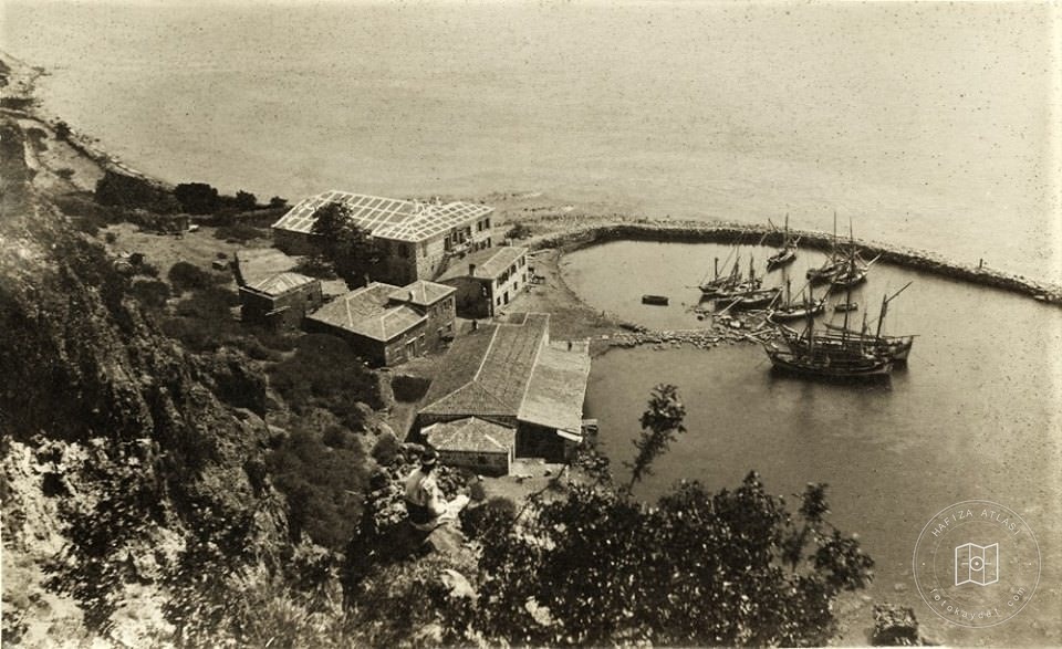 Assos Harbour 1880′s John Henry Haynes photo