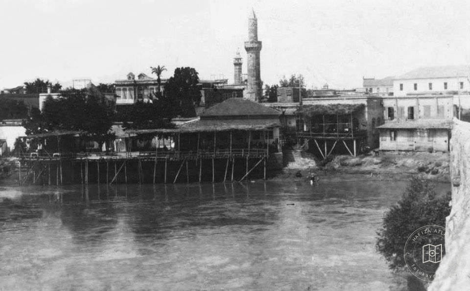 Adana Acem Kahvesi ve Cafer Ağa Camii / 1916