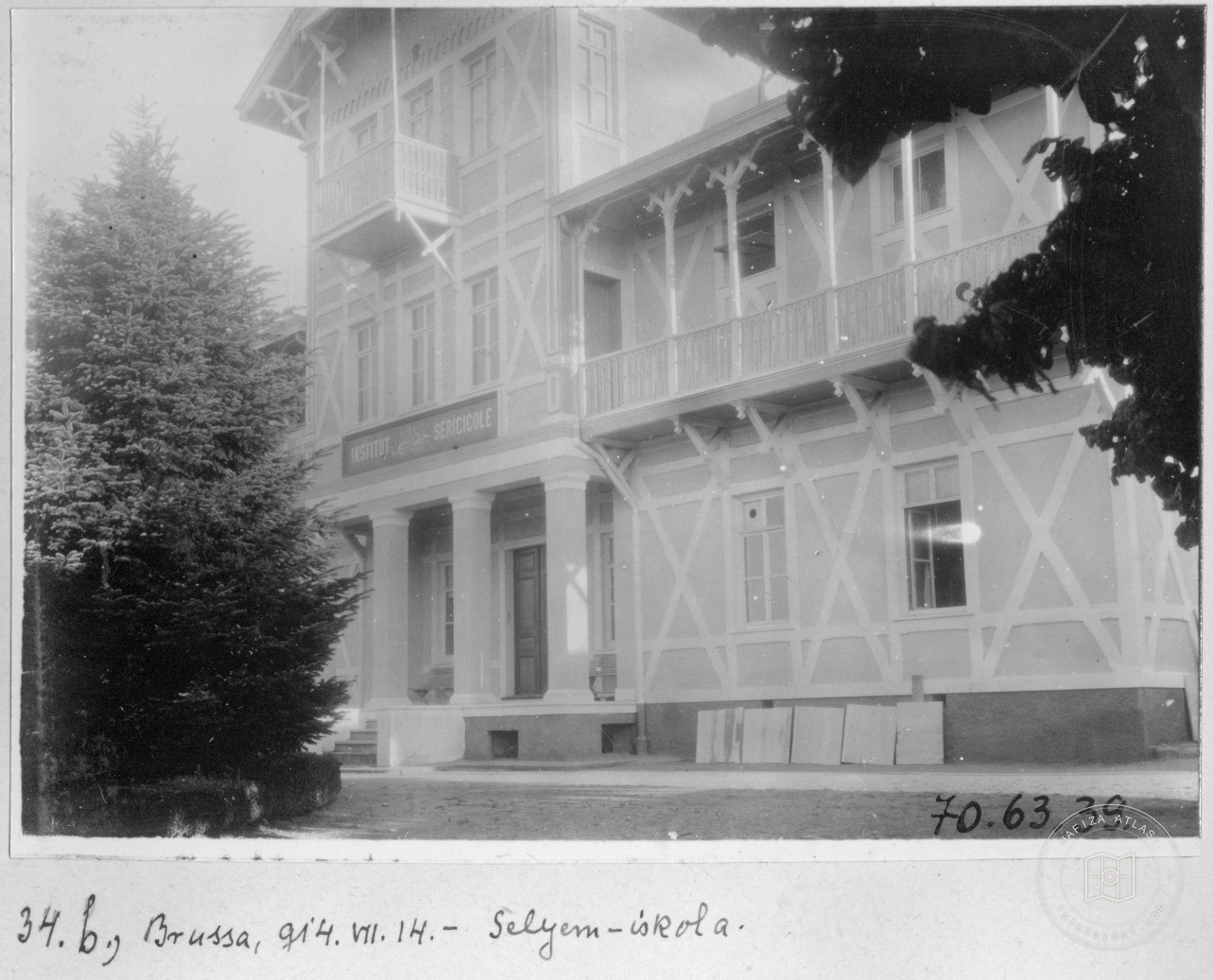Bursa İpekçilik Okulu / 1914