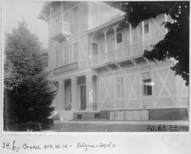 Bursa İpekçilik Okulu / 1914