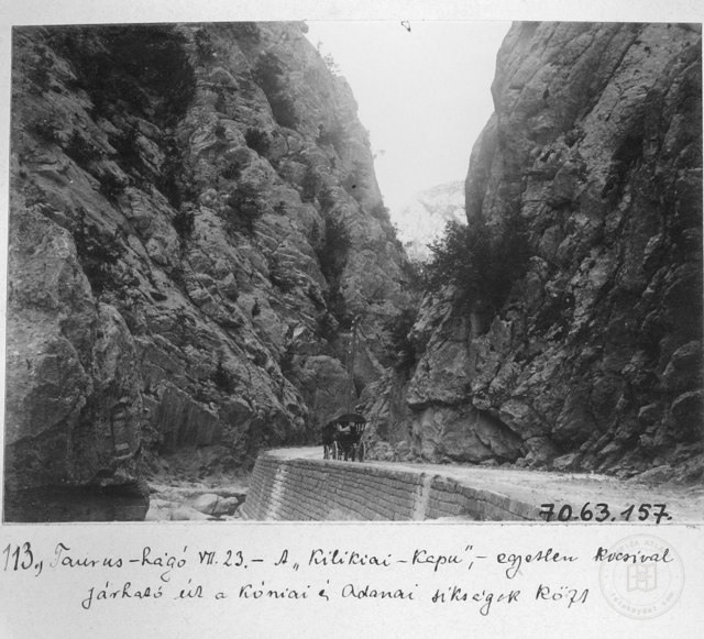 Adana ve Konya Arasında Toroslarda Gülek Boğazı Geçişi / 1914