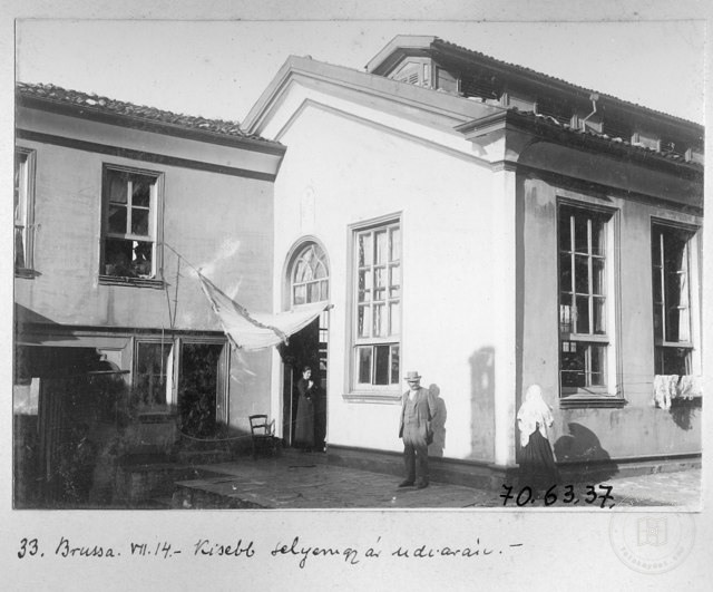 Bursa'da Bir İpek Fabrikası / 1914