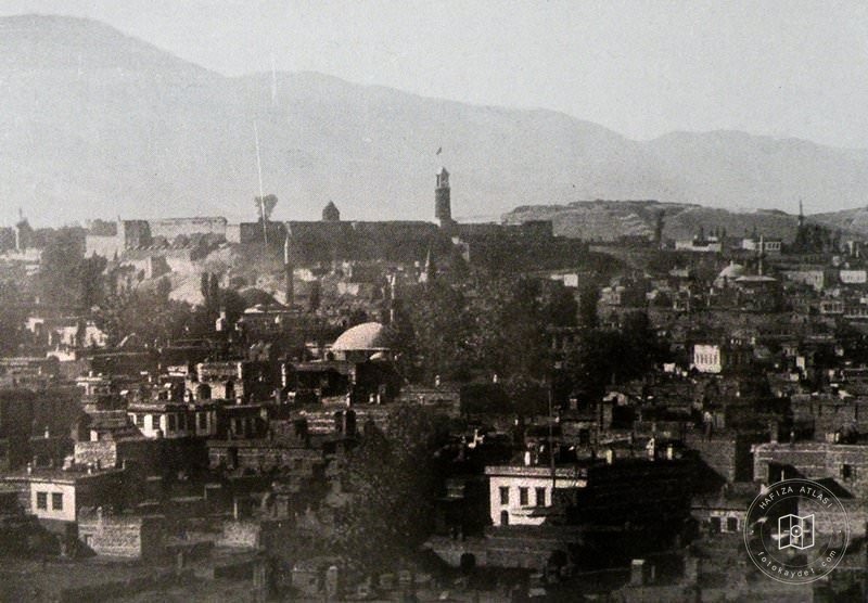 Erzurum (Source: Vahan Inglisyan, Der diener Gottes. Mechitar von Sebaste, Vienna, 1929).