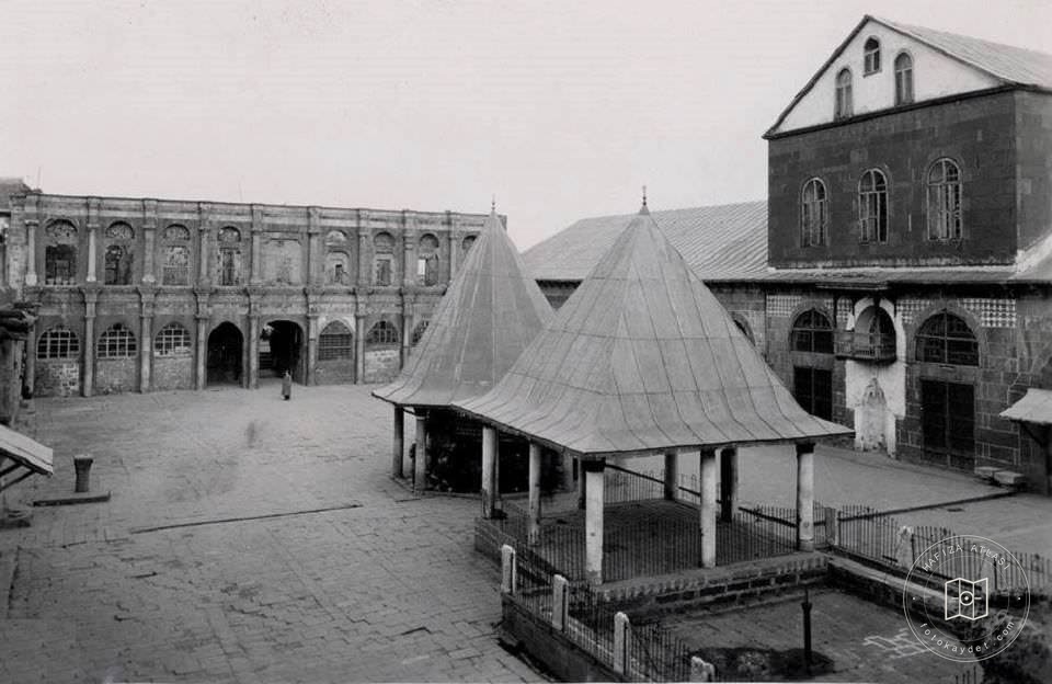 Diyarbakır Ulu Camii avlusu / 1964