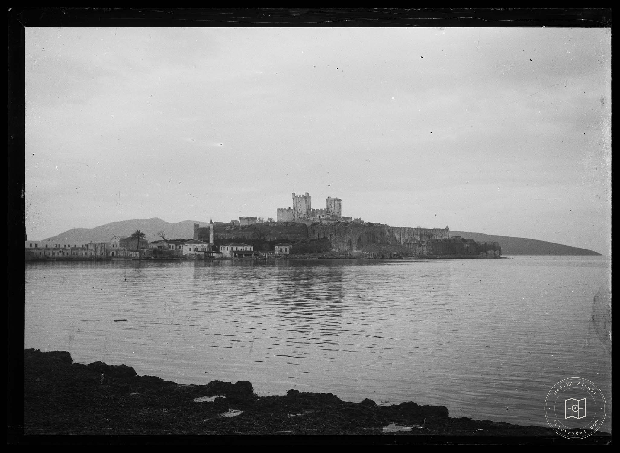 Koyun batı yakasından Bodrum görünümü / 1908-1934