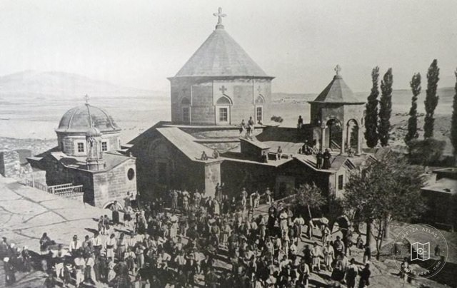 Tomarza: the Holy Mother of God monastery (Source: Hugo Grothe, Meine Vorderenexpedition 1906 und 1907, Band II, 1912, Leipzig)