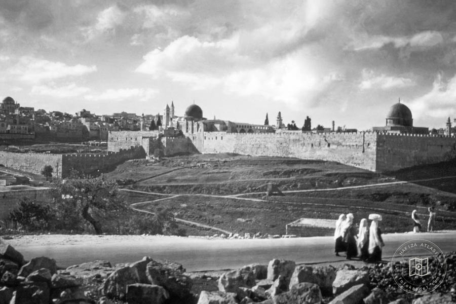 Kudüs Şehri Görünümü / 1950