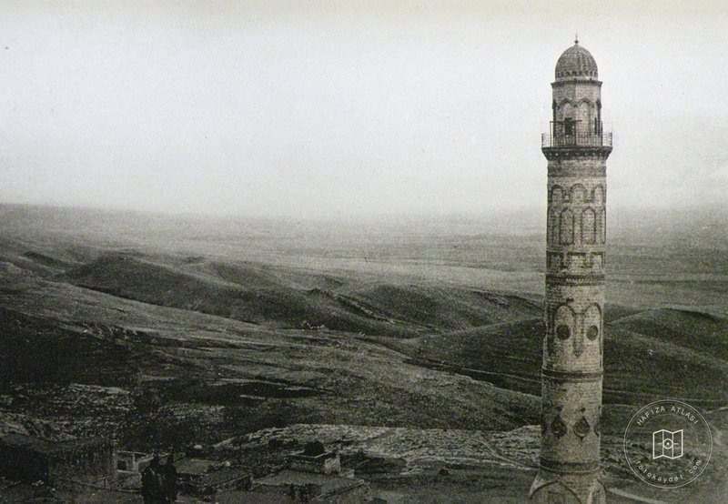 The town of Mardin seen from above (Source: Lord Warkworth, Notes from a diary in Asiatic Turkey, London, 1898)