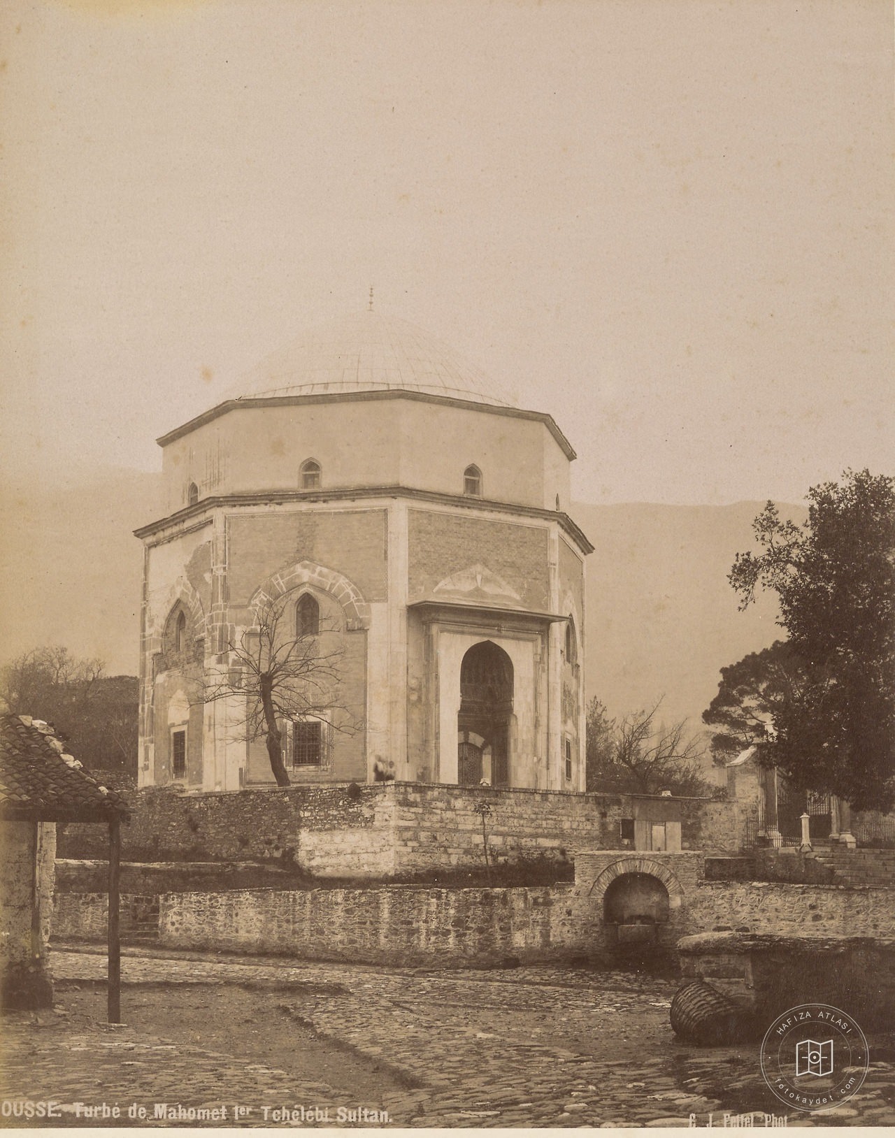 Çelebi Mehmet Türbesi, Bursa C.J. Fellet Fotoğrafı / 1870′ler