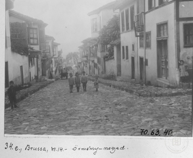Bursa'da Ermeni Mahallesi / 1914