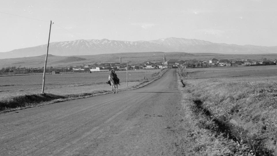 Kueneitra. Mt. Hermon in distance (on way to Damascus)