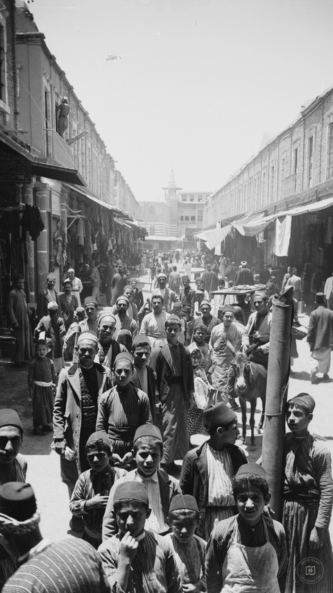 Damascus (Esh-Sham). Souk El-Arwam, the bazaar