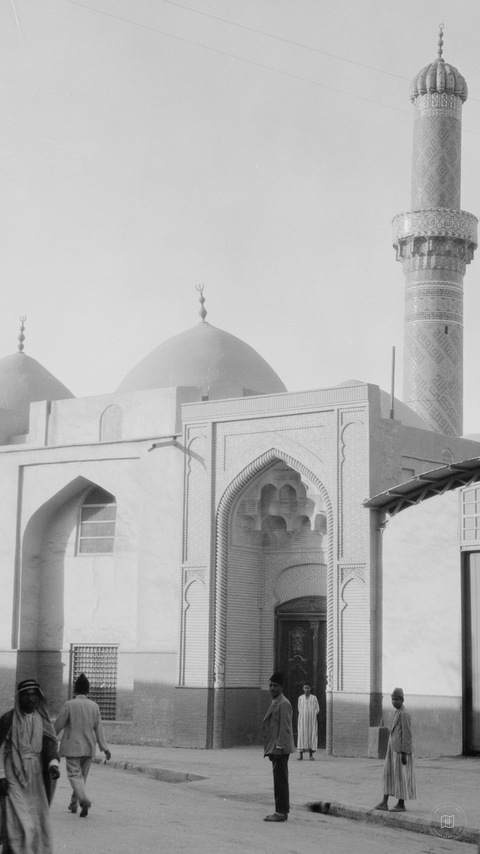 Baghdad. The Serai mosque