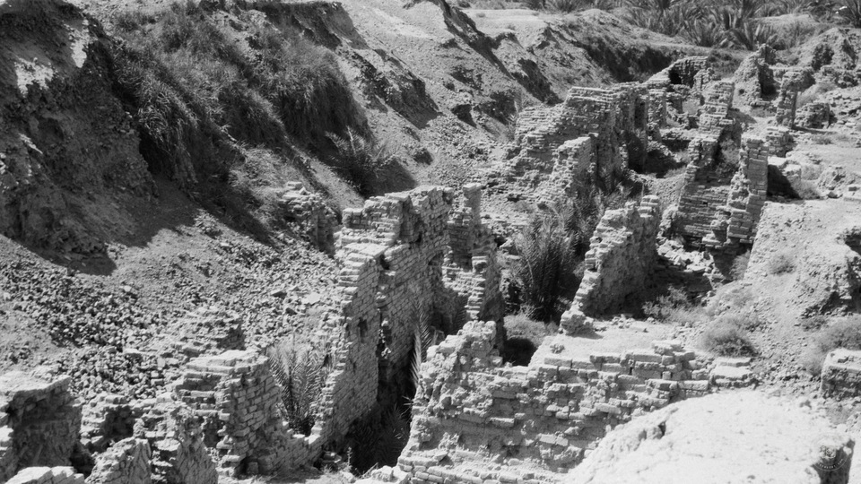 Babylon Remains of the city walls