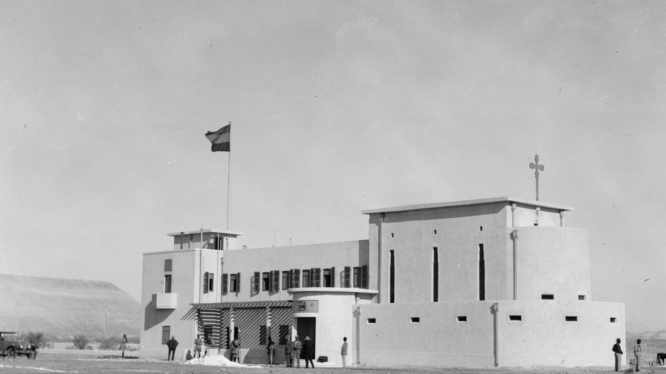 Eriha — Tarihî manastırdan görünüm